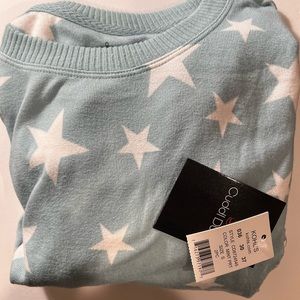 NWT CuddlDuds Star Cozy Long Pajamas